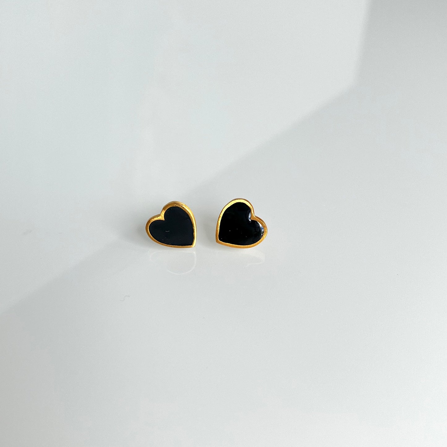 Midnight Hearts Earrings