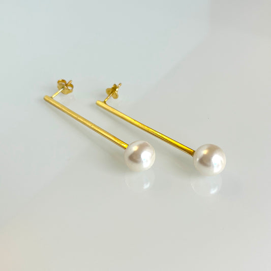 Golden Drop Earrings